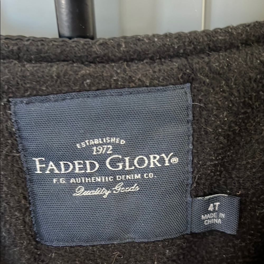 Faded Glory Black Overall bibs - Picture 2 of 6